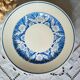 Old flat plates mismatched in earthenware