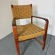 High quality Scandinavian Style Wood and Rope Armchair, 1970s