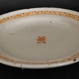 Moustiers earthenware plate, early 19th century