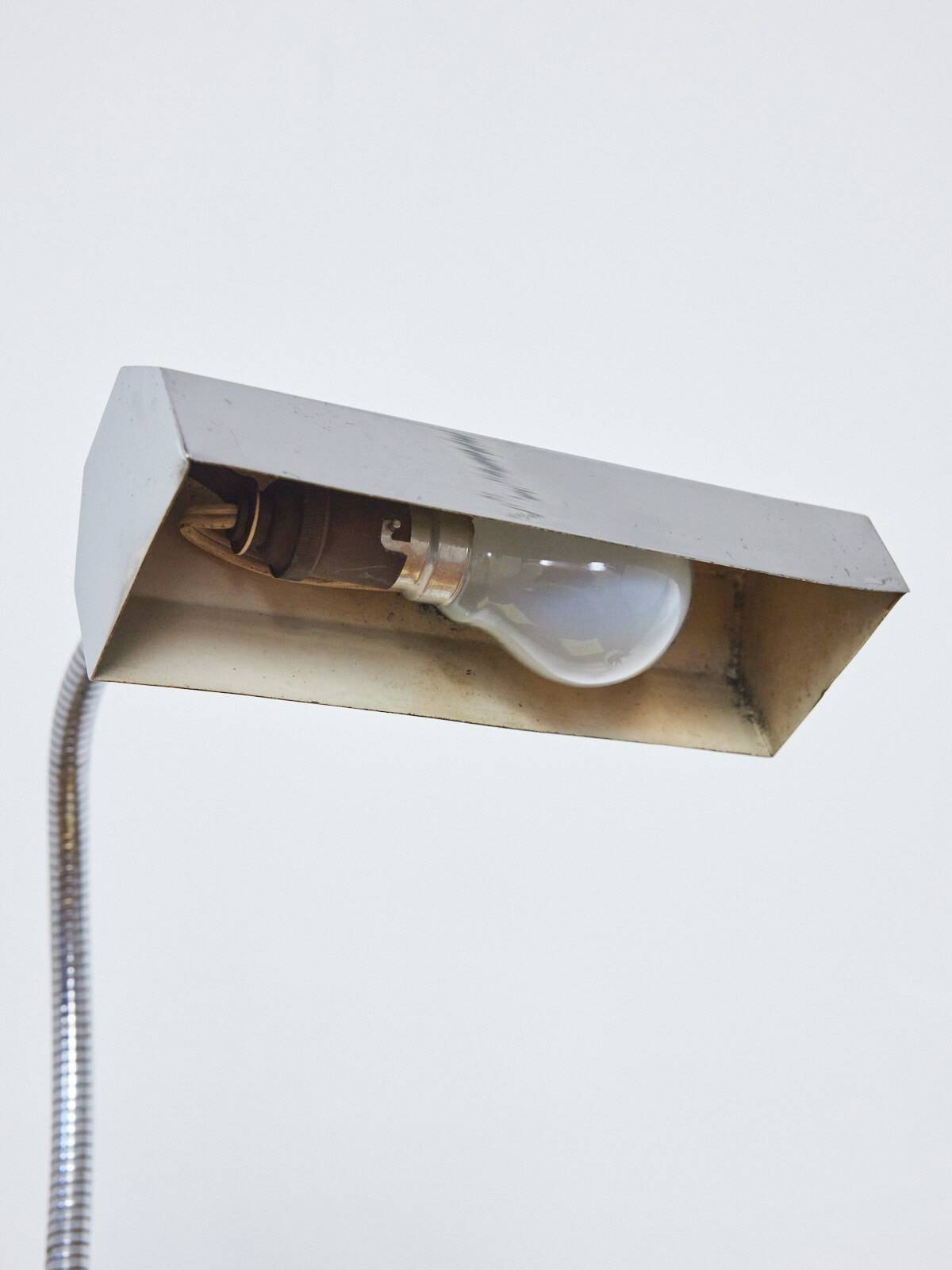 Industrial desk lamp
