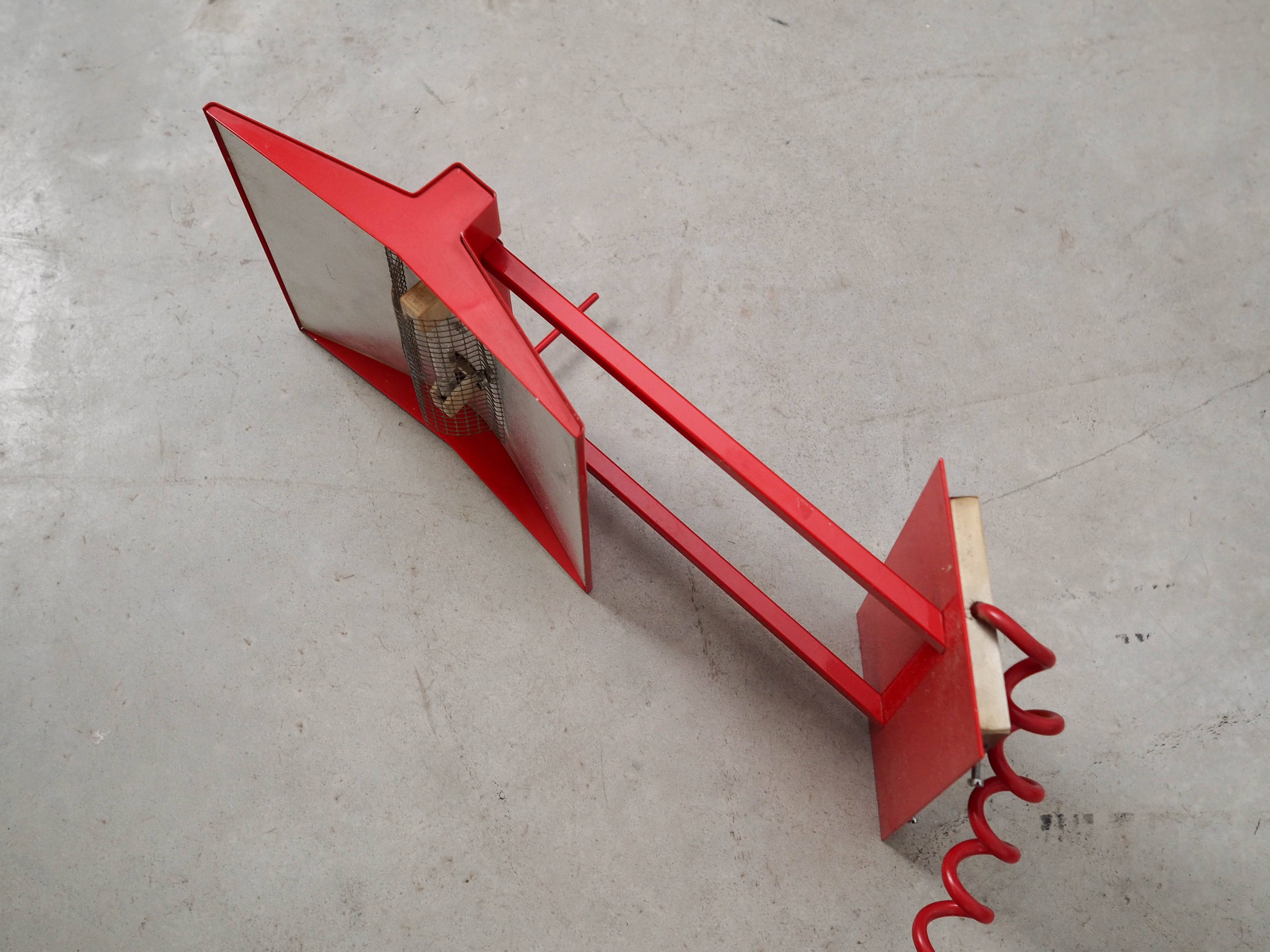 Wall lamp, Italian design, 1960s, made in Italy