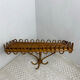 Shelf or wall console in rattan and bamboo