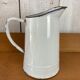 Enamelled pitcher