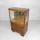 Art Deco display cabinet with sliding glass doors
