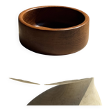 Circular solid wood cup D20cm