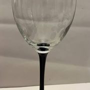 6 stemmed glasses