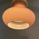suspension en verre vintage 1970