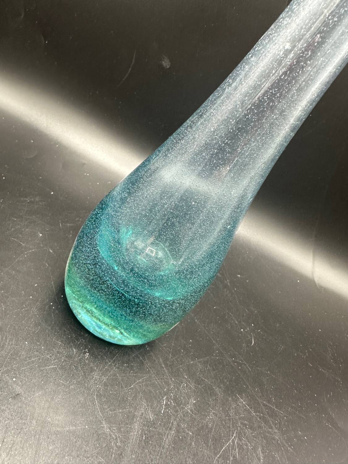 Blown glass vase