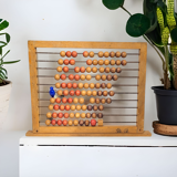 Antique wooden bowl for children