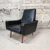Vintage skai armchair