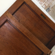 Pair of vintage oak sliding doors