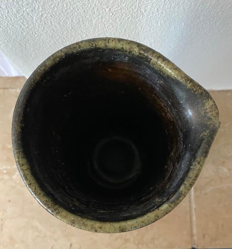 Mid Century Modern Ceramic Pitcher, Vase By Han Cornelissen