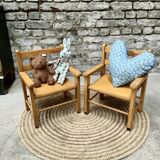 Set of 2 children's chairs combelle