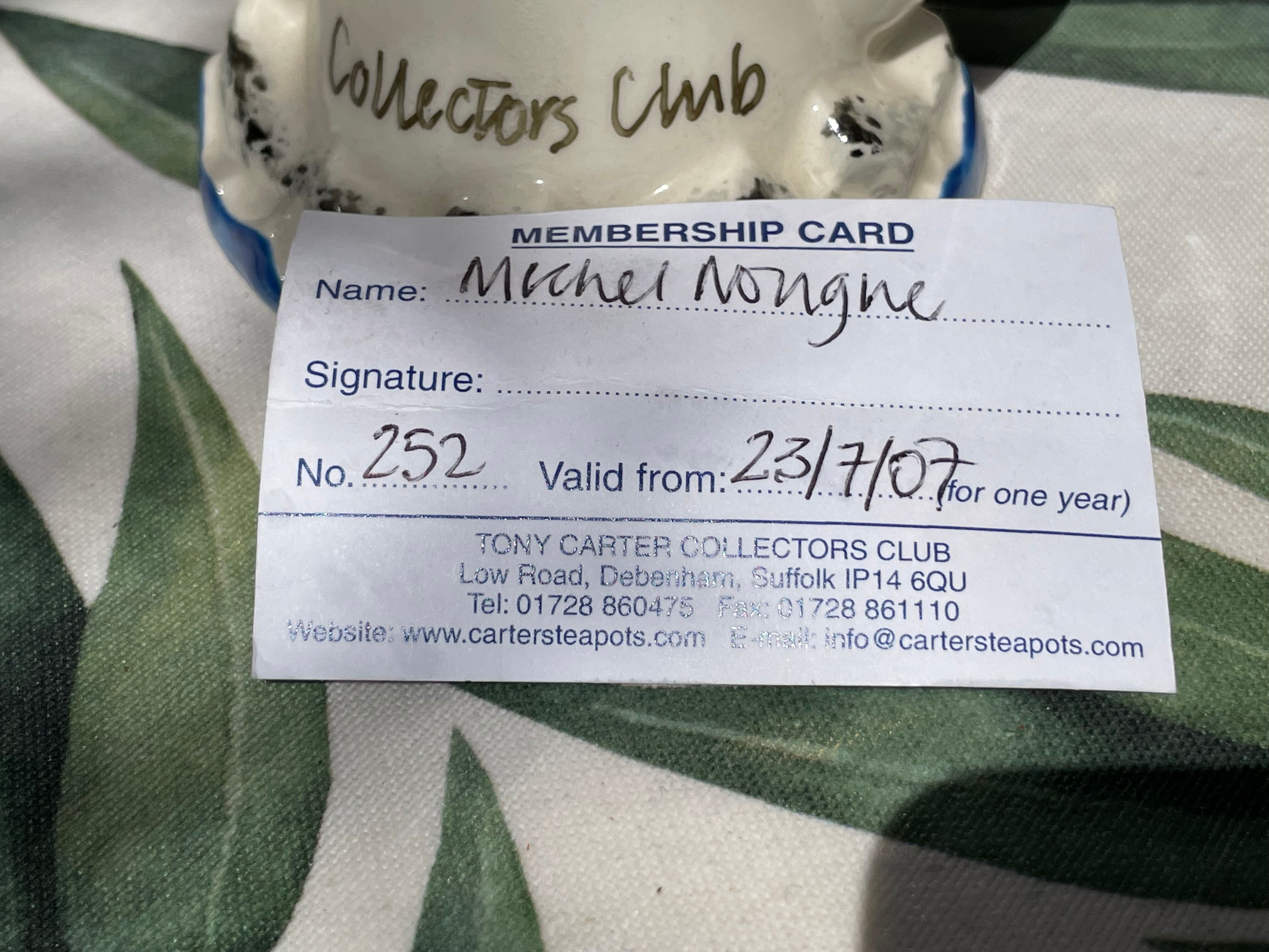 Tony Carter Flagship Teapot