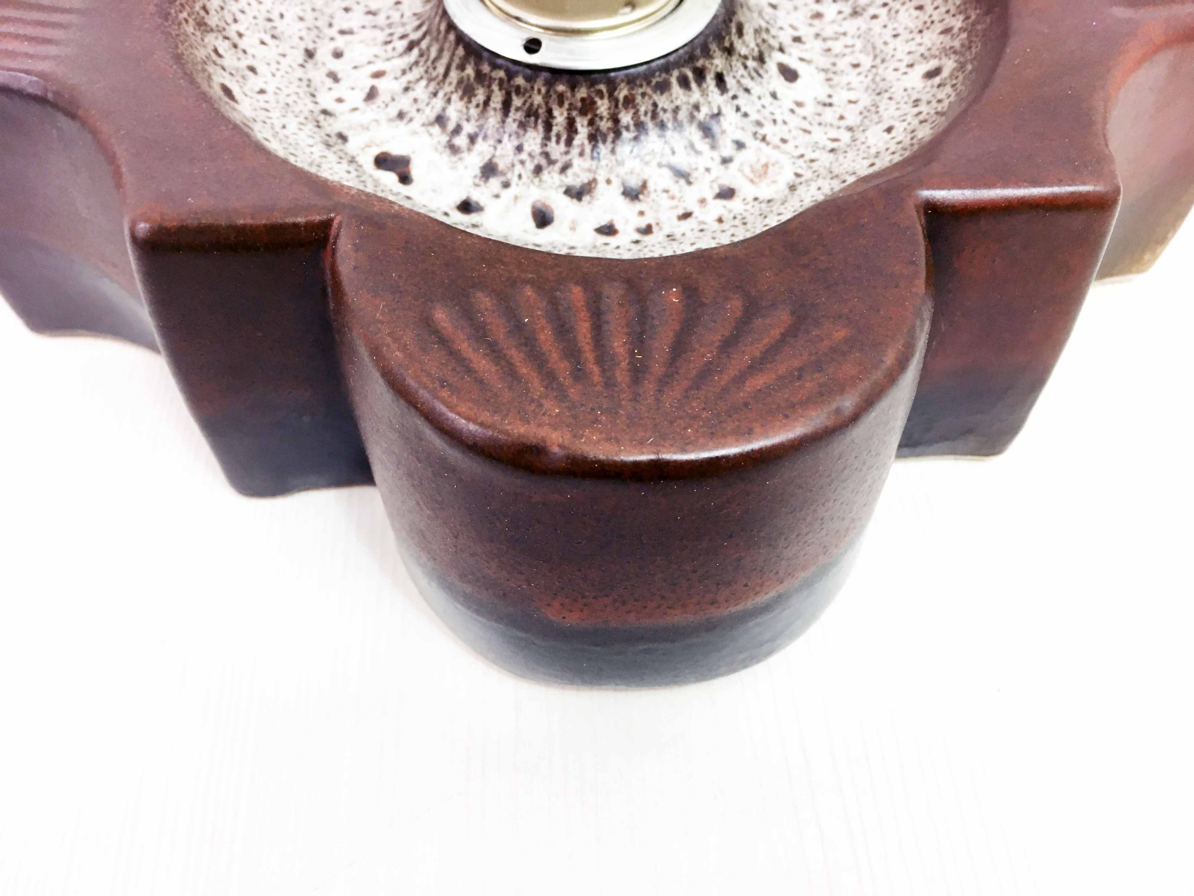 Ceramic wall lamp Hustadt Leuchten