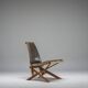French S46 Dromadaire Chair by Pierre Chapo for Ebenisterie Seltz, 1970s