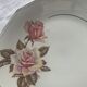 Cake dish patterns roses in art deco porcelain