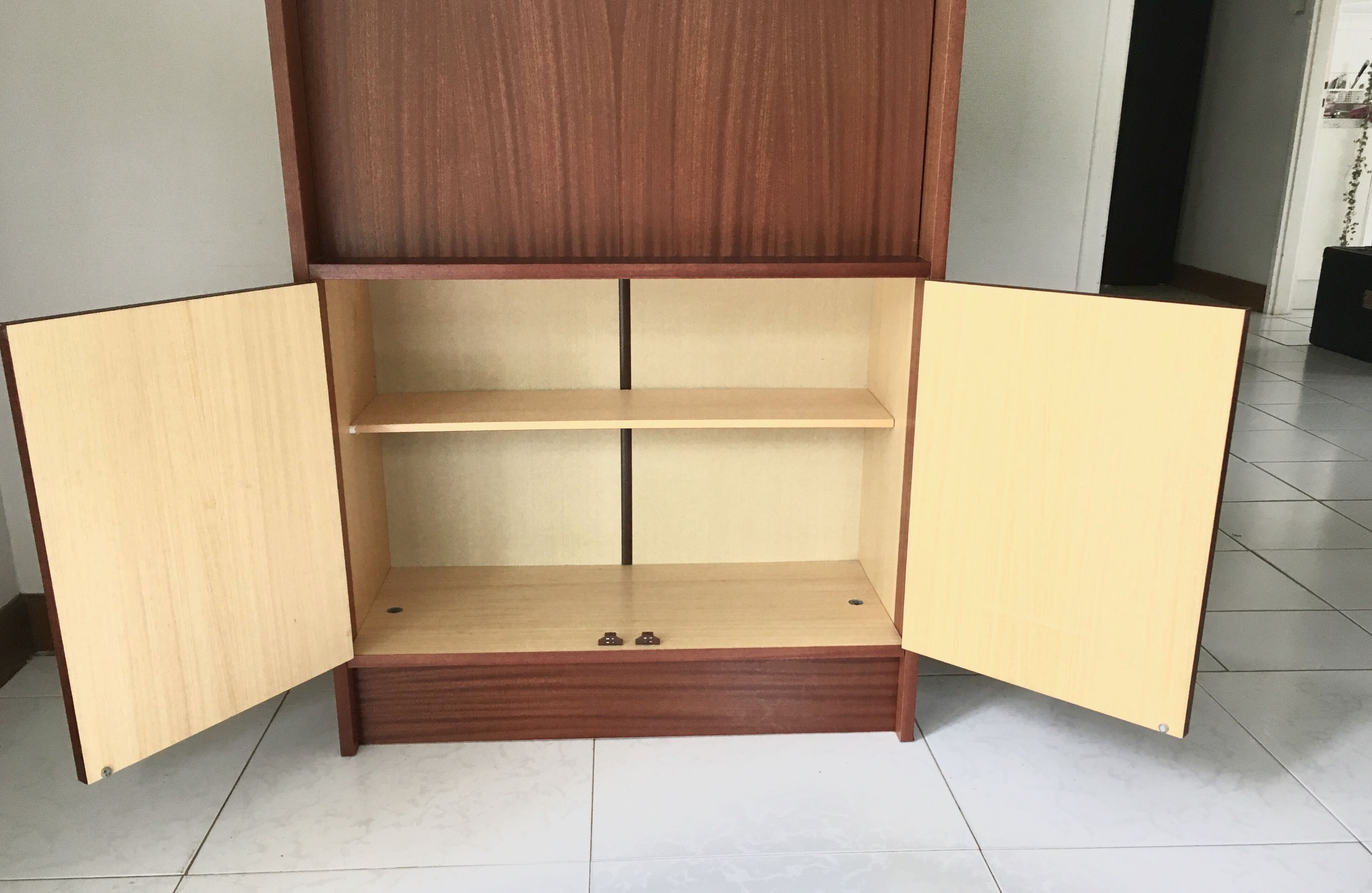 Secrétaire bureau en teck, 1970