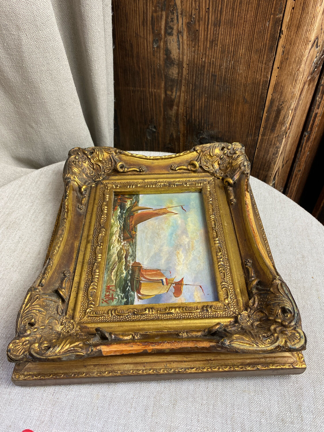 Carvers & Gilders England Oil Painting