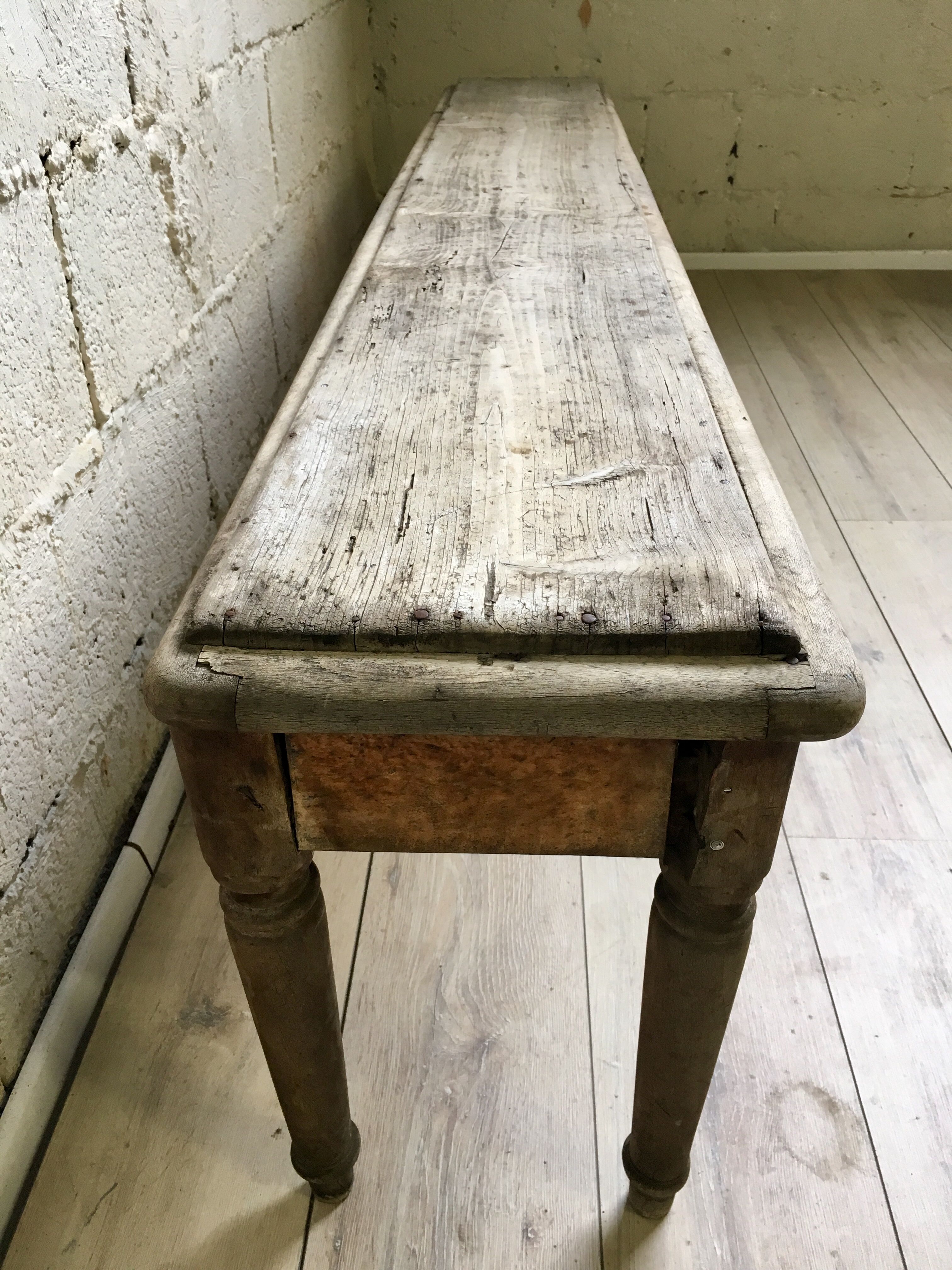 Former oak bench, 1900