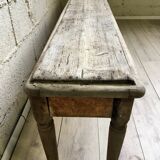 Former oak bench, 1900