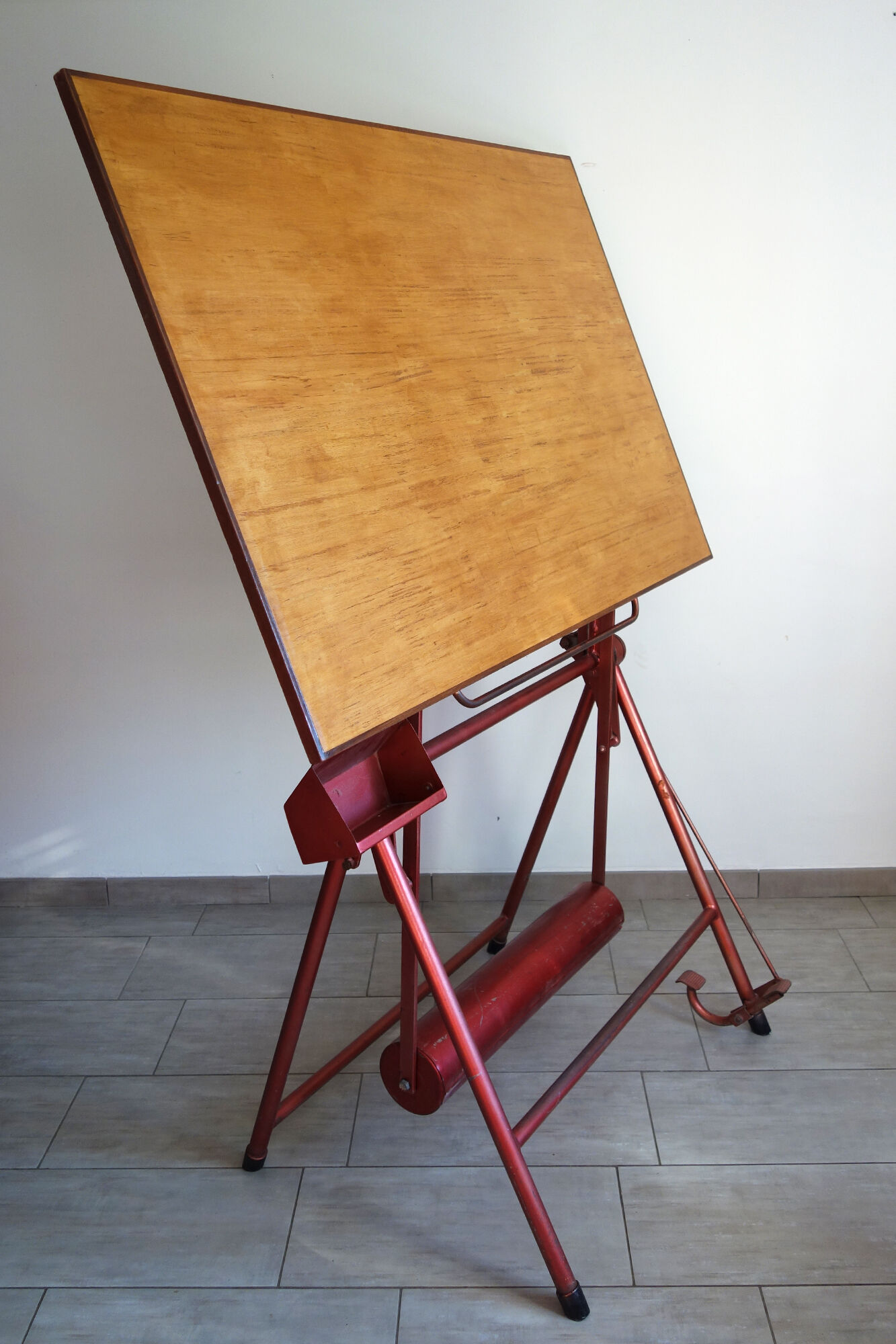 Vintage architect's drawing table