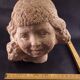 bust statuette sculpture terracotta style art deco 1930 little girl