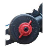 Suspension in beige enameled sheet metal