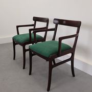 Chaises à manger danoise du milieu du siècle de Poul Jeppesens Møbelfabrik années 1960