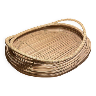 Large bamboo basket