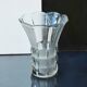 Art Deco Made in Czehoslovakia  Satin and Clear Glass - 22 cm tall
