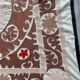 Vintage hand-embroidered tablecloth 133x140 cm