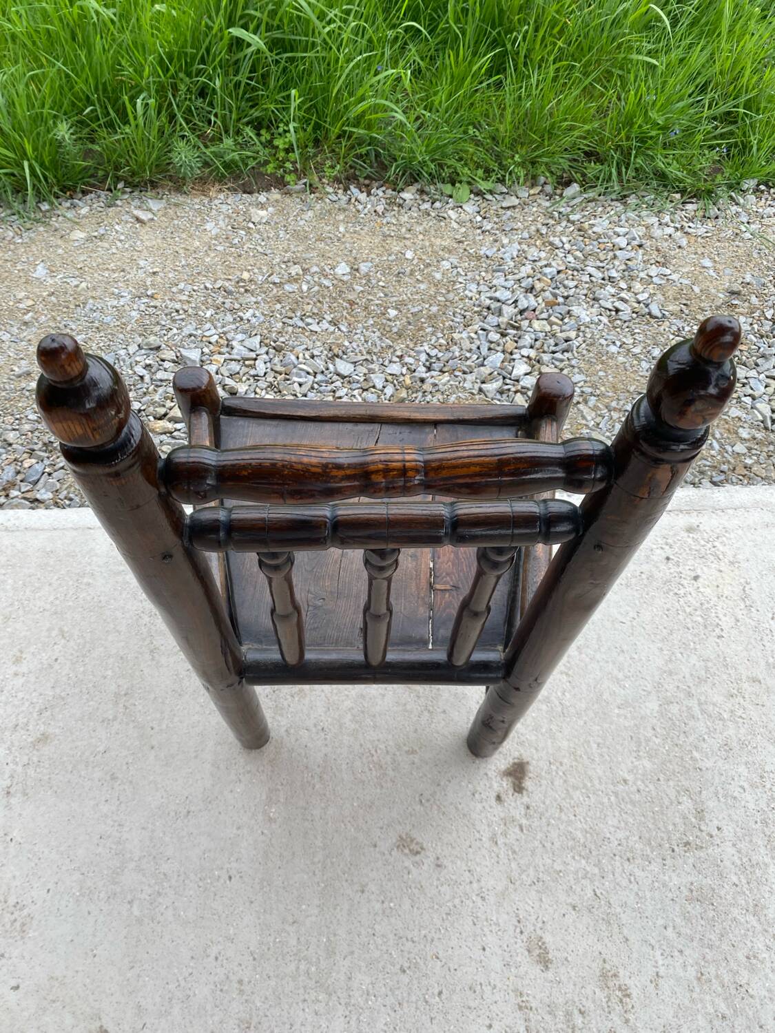 Antique country chair