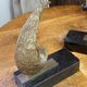 Bookends in bronze and marble
