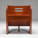 Fauteuil moderniste en acajou - années 1930
