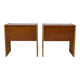 Pair of mid-century Bedside Tables,Bucovice,1970's.