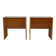 Pair of mid-century Bedside Tables,Bucovice,1970's.