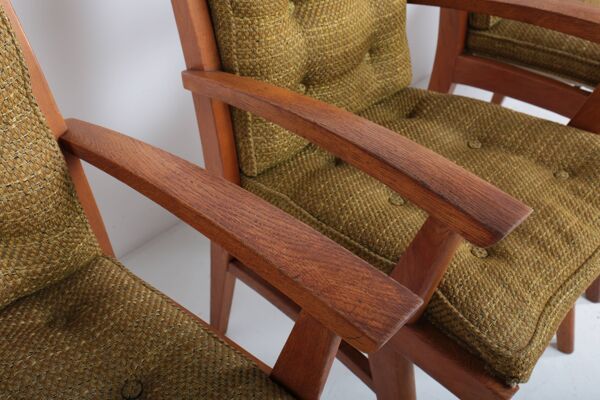 Set de 4 fauteuils vintage Free-Span FS-116, années 50