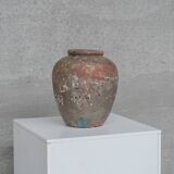 Antique Italian Patinated Ceramic Vase