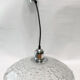Suspension Peill & Putzler glass molded effect ice