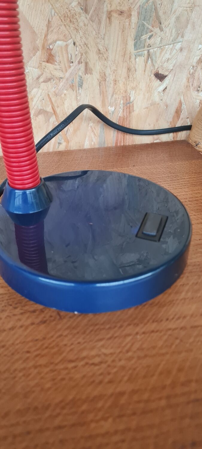 Table lamp primary color 1980