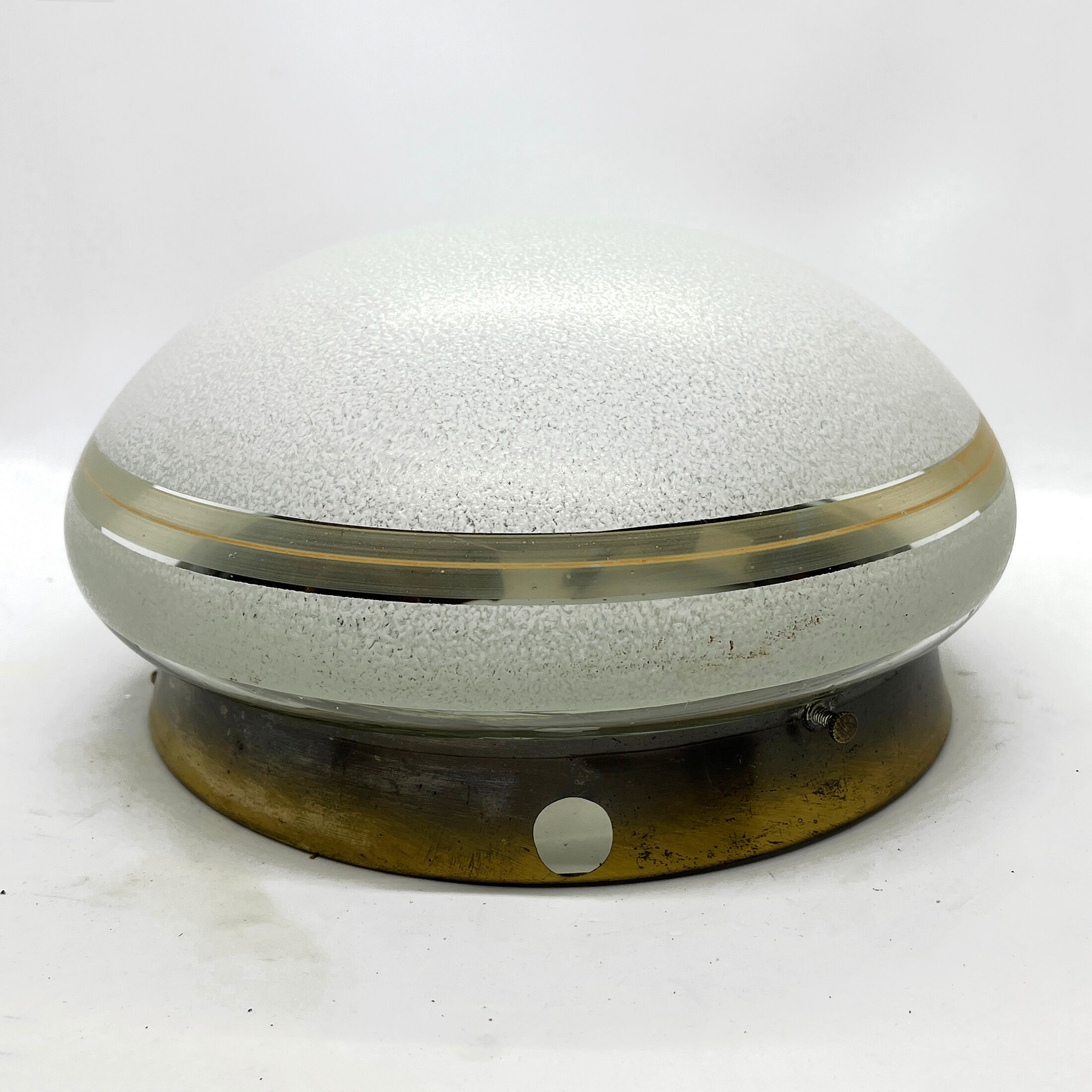 Plafon lamp art deco Meissen, Germany, 1940s