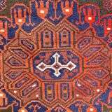 Vintage carpet turkmen belutch afghan 80x140 cm