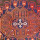 Vintage carpet turkmen belutch afghan 80x140 cm