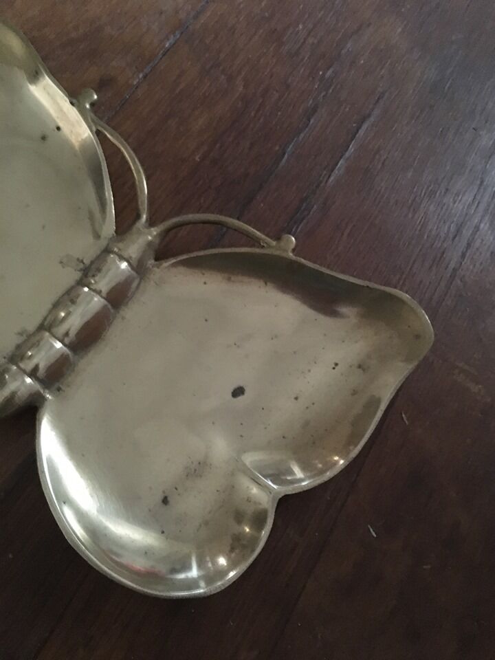 Vacuum Pocket brass butterfly