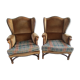 Lot de 2 fauteuils style Louis XIII