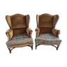 Louis XIII style armchairs