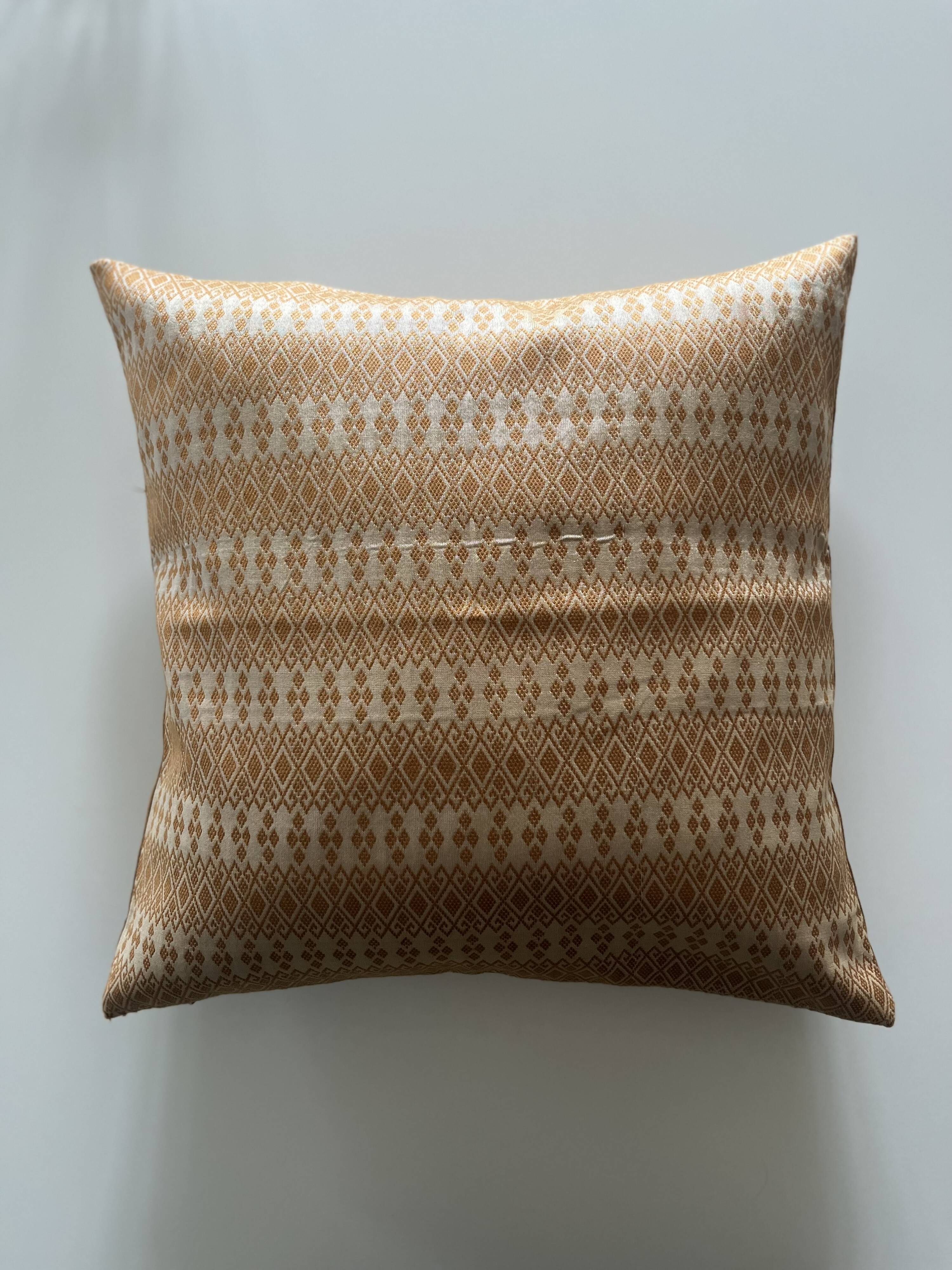 Kachin Caramel Cushion