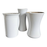 Vases diabolo céramique West Germany années 60