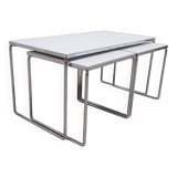 Set of 3 Brabantia side tables, 1960s Holland